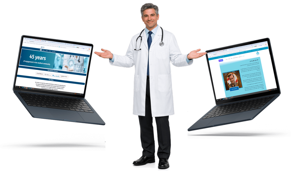 طراحی سایت پزشکی