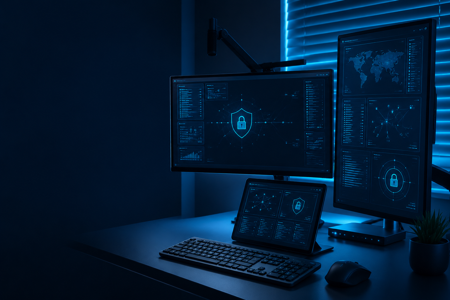امنیت شبکه و مانیتورینگ تهدیدات